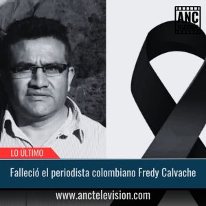 Triste adiós a Fredy Calvache.
