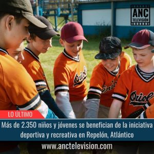 Iniciativa deportiva y recreativa en Repelón, Atlántico.
