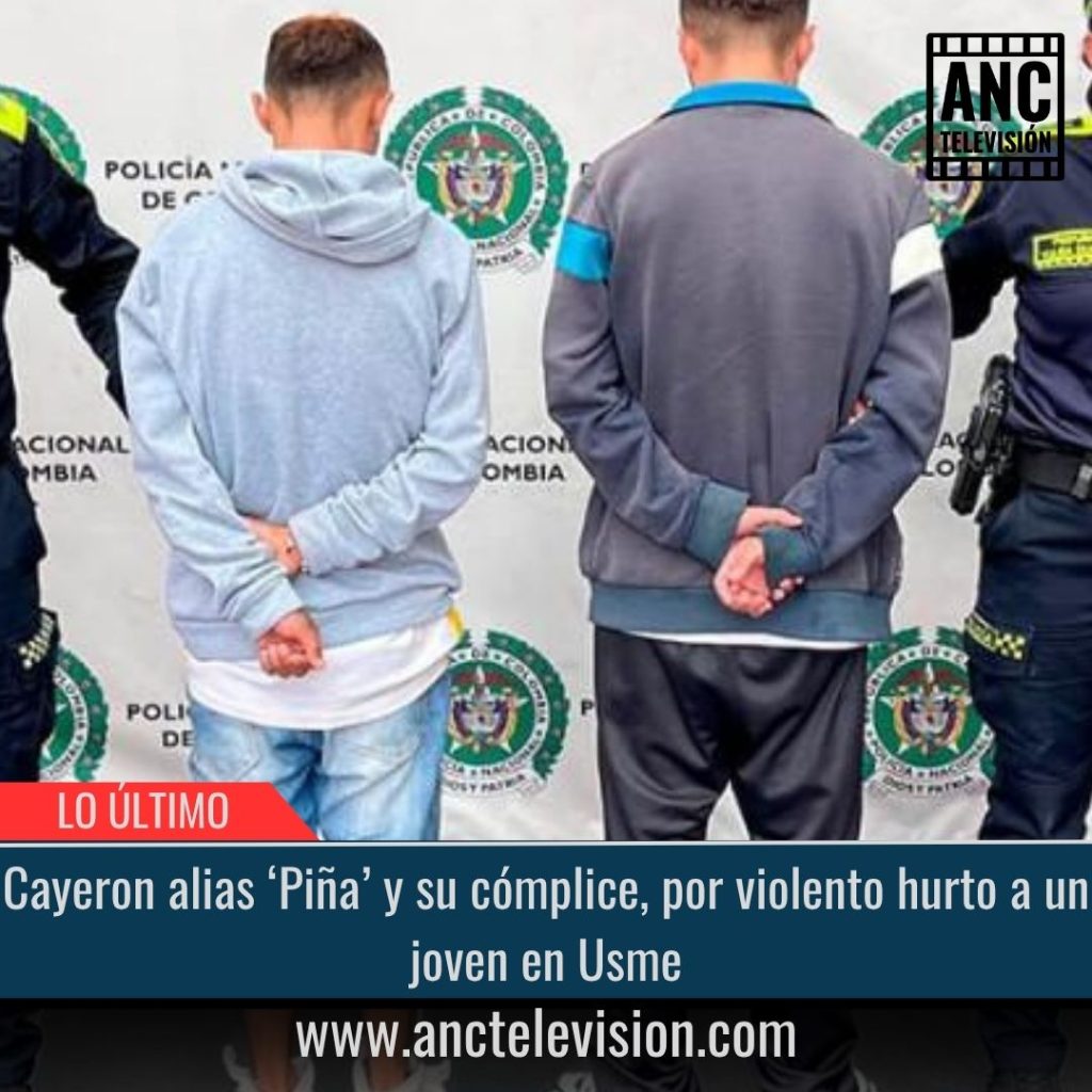 Cayeron alias ‘Piña’ y su cómplice.