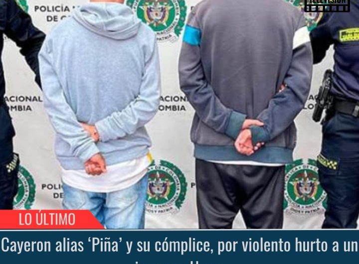 Cayeron alias ‘Piña’ y su cómplice.