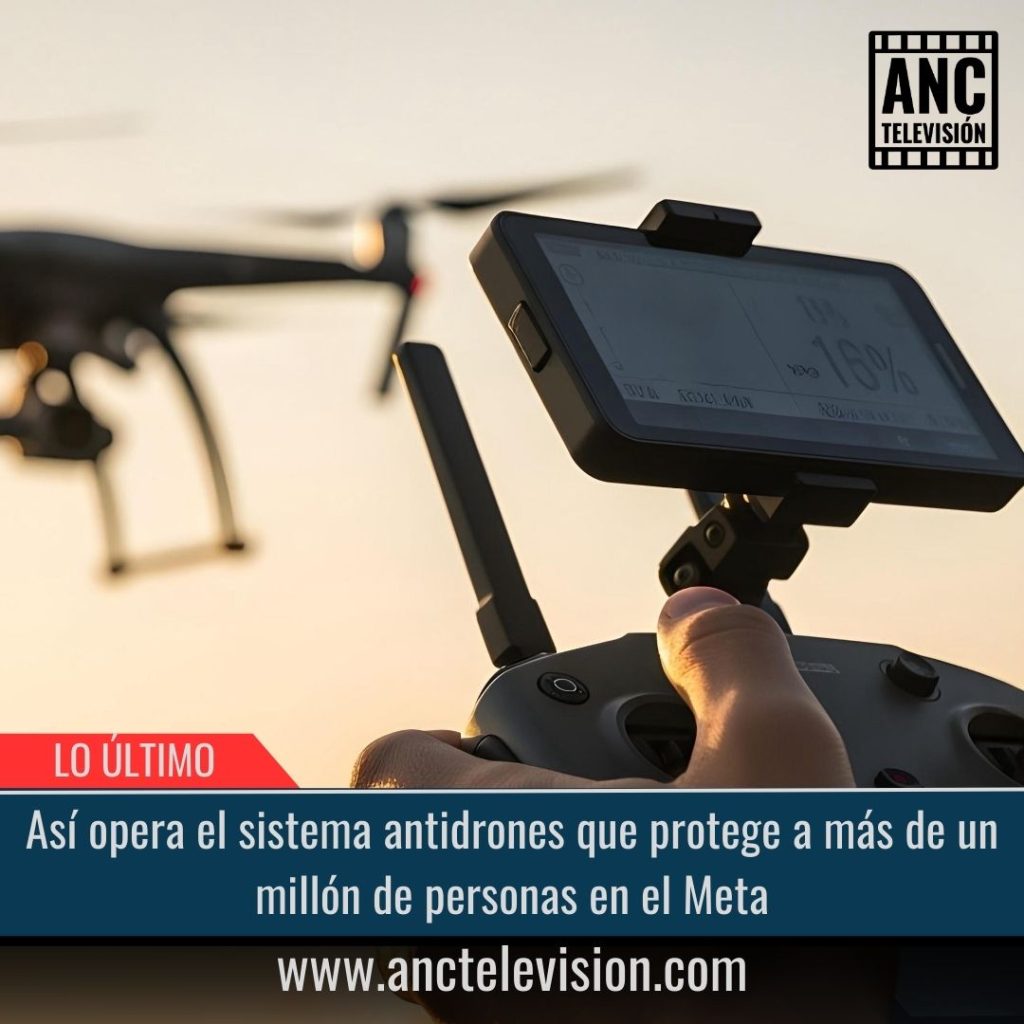 Así opera el sistema antidrones.