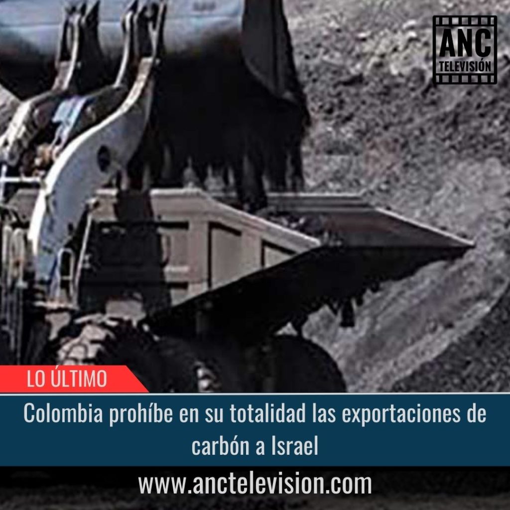 Exportaciones de carbón a Israel.