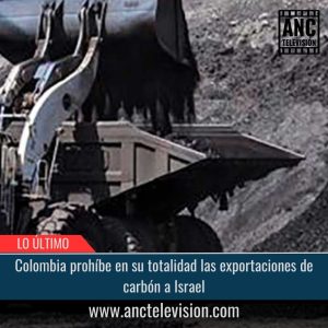 Exportaciones de carbón a Israel.