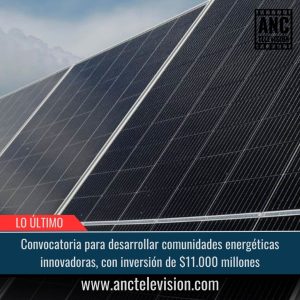 Comunidades energéticas innovadoras.