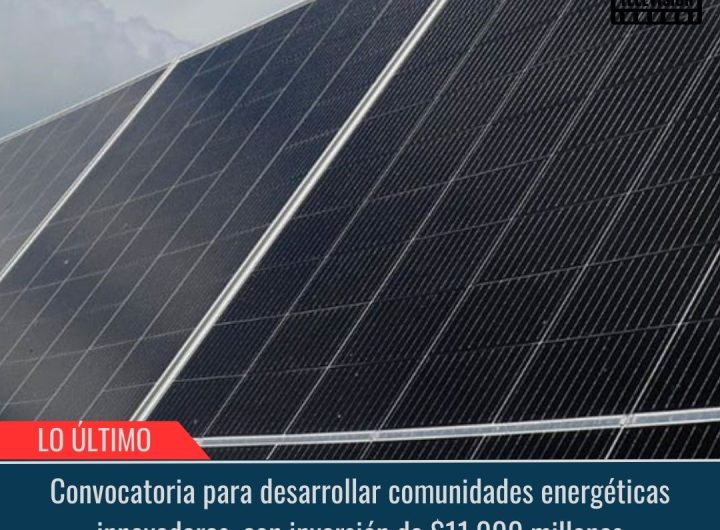 Comunidades energéticas innovadoras.