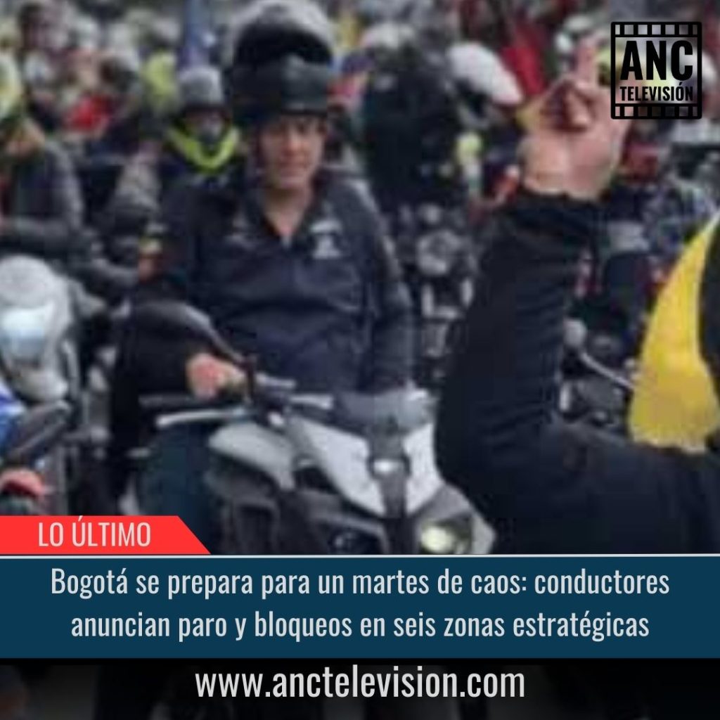 Bogotá se prepara para un martes de caos.