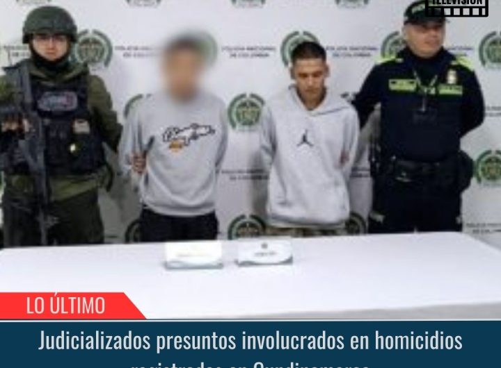 Homicidios registrados en Cundinamarca.