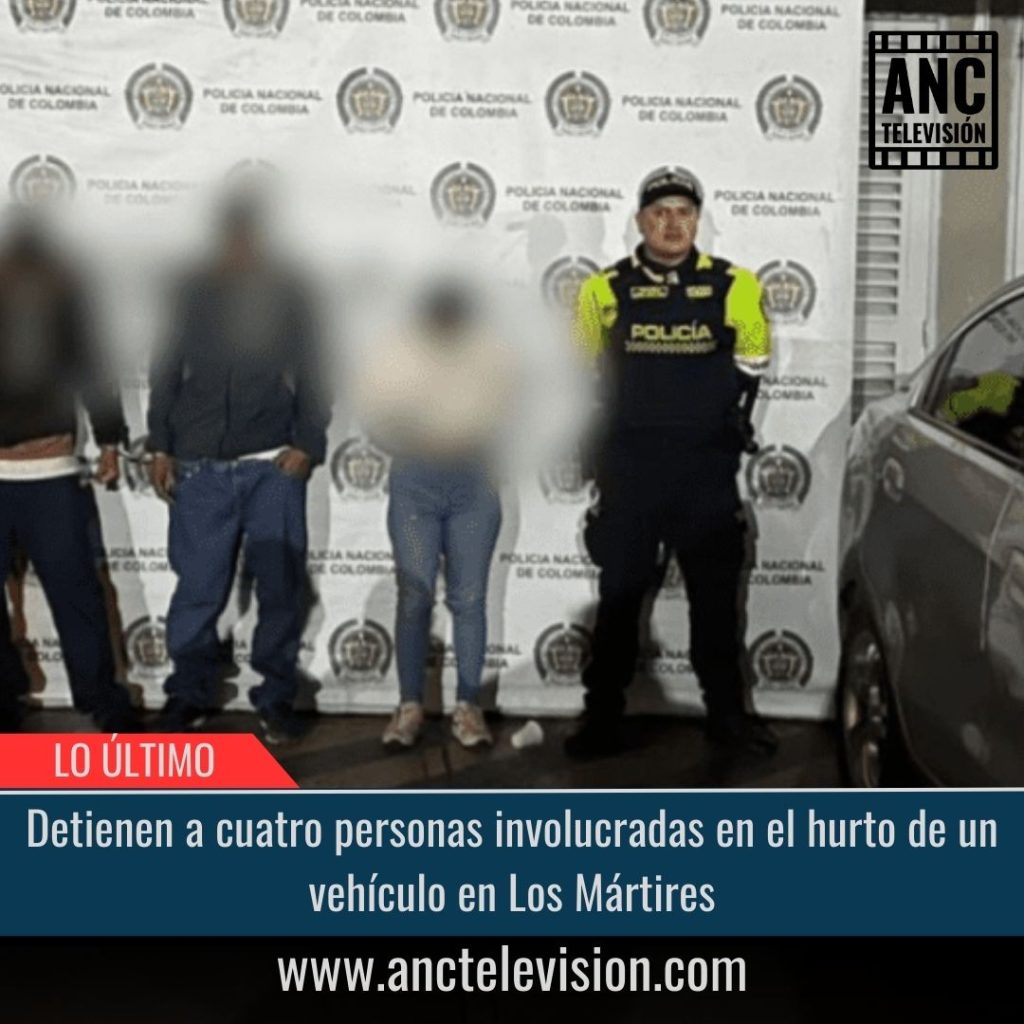 Hurto de un vehículo en Los Mártires.