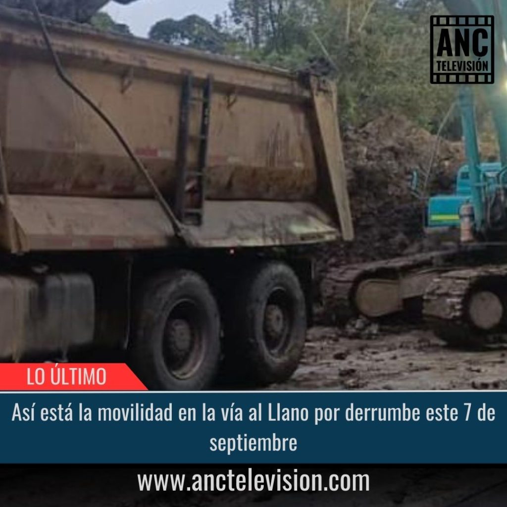 Derrumbe este 7 de septiembre.
