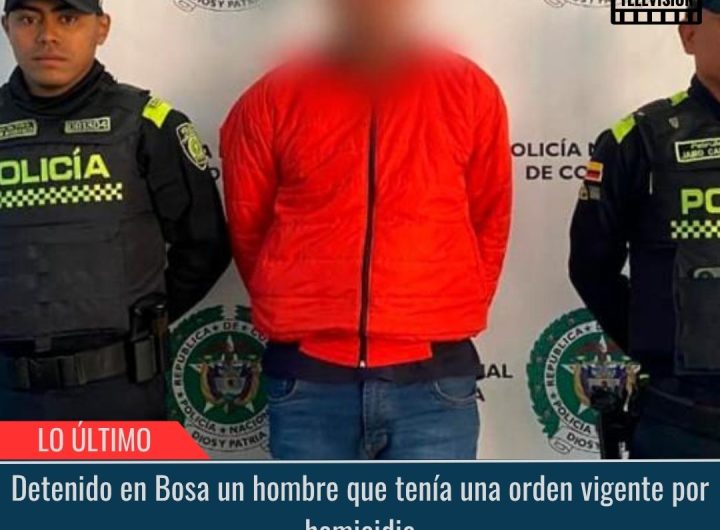 Detenido en Bosa un hombre.
