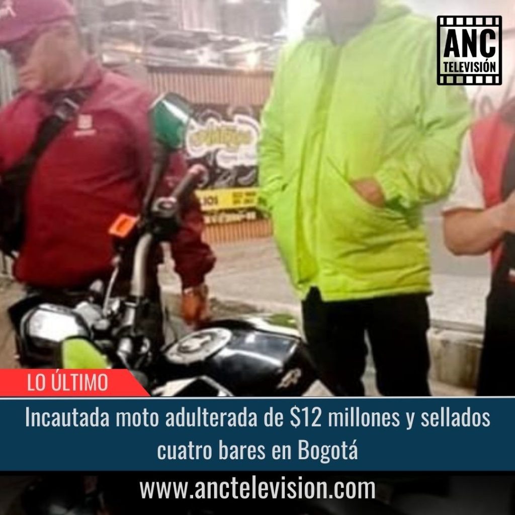 Incautada moto adulterada.