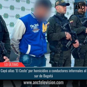 Cayó alias ‘El Coste’.