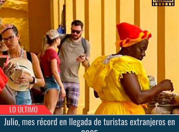 Mes récord en llegada de turistas extranjeros.
