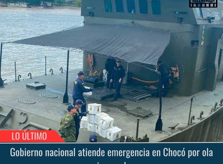 Emergencia en Chocó por ola invernal.