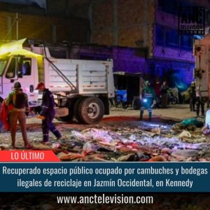 Recuperado espacio público.