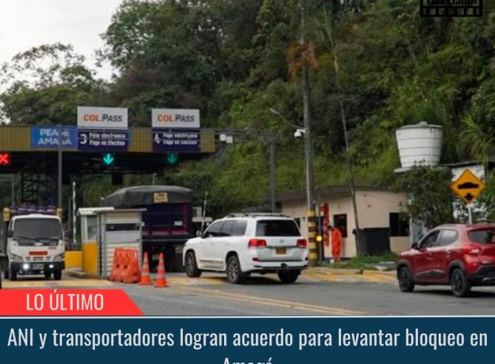 ANI y transportadores logran acuerdo.