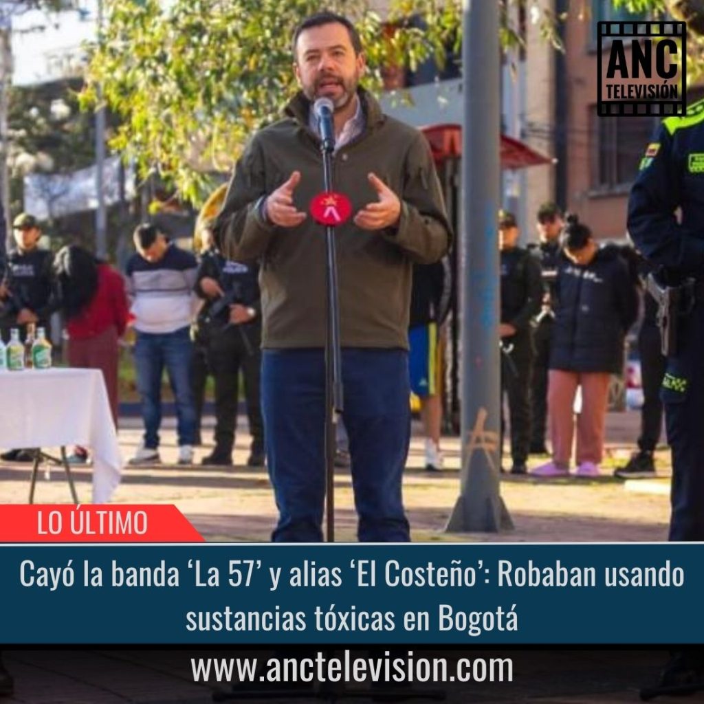 Robaban usando sustancias tóxicas en Bogotá.