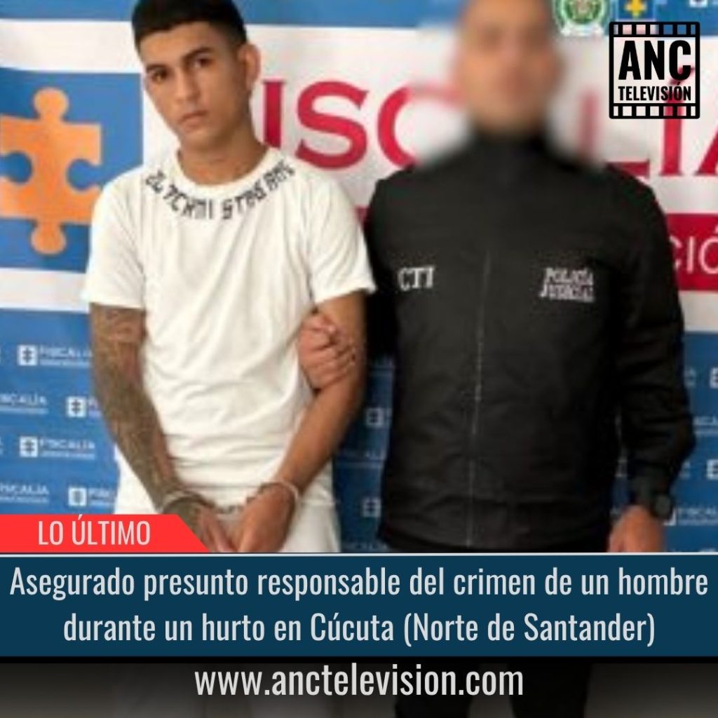 Presunto responsable del crimen de un hombre.