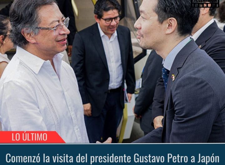 Comenzó la visita del presidente Gustavo Petro a Japón.