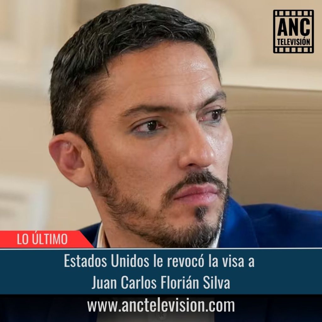 Estados Unidos le revocó la visa a Juan Carlos Florián Silva.