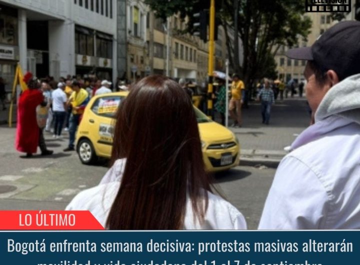 Protestas masivas alterarán movilidad.