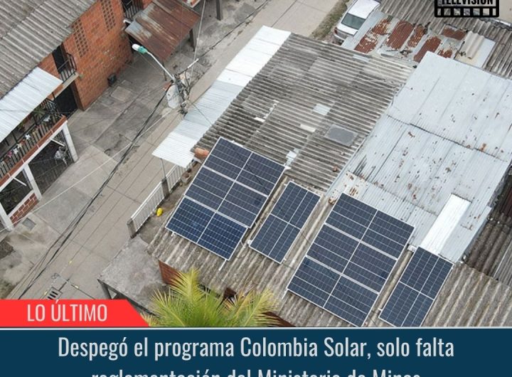 Despegó el programa Colombia Solar.