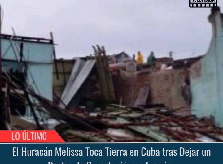 Huracán Melissa Cuba Jamaica Alerta.