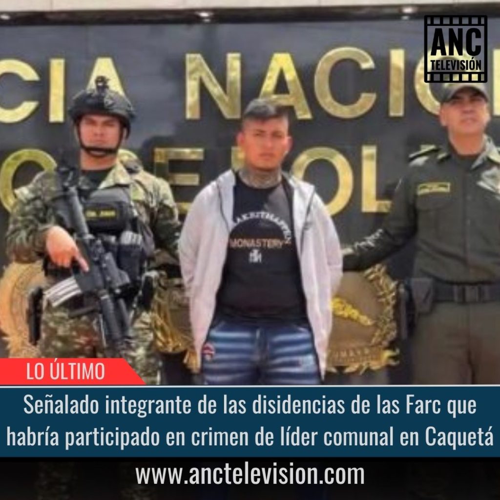 Habría participado en crimen de líder comunal.