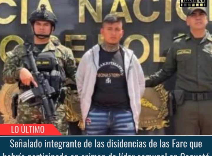 Habría participado en crimen de líder comunal.