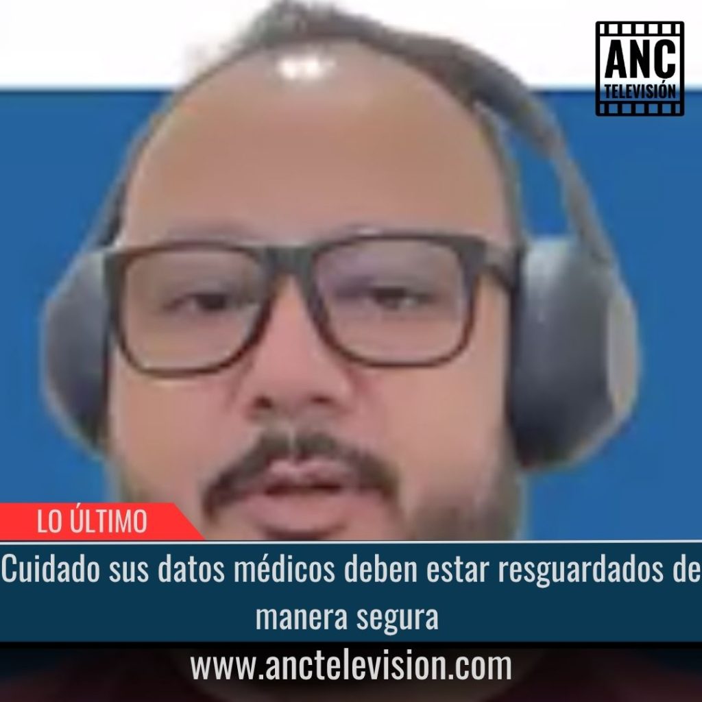 Cuidado sus datos médicos deben estar resguardados de manera segura.