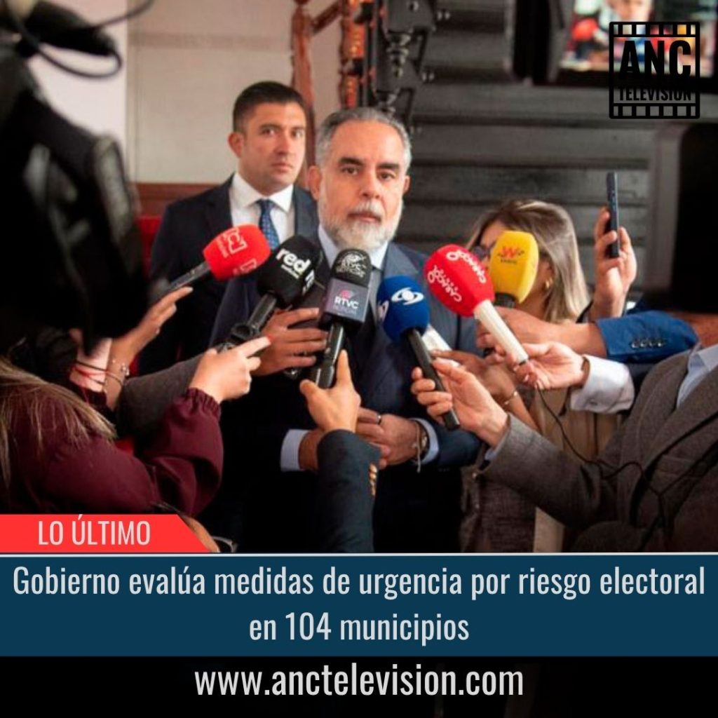 Riesgo electoral en 104 municipios.