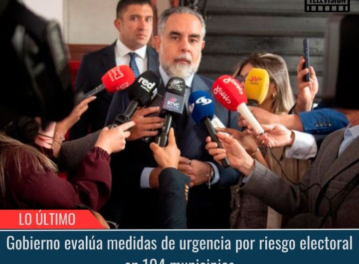 Riesgo electoral en 104 municipios.