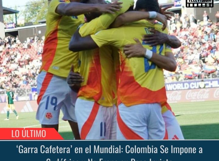 Colombia Se Impone a Sudáfrica y No Frena su Paso Invicta.