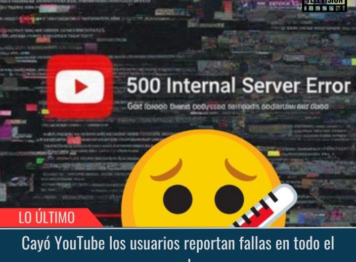 Cayó YouTube.