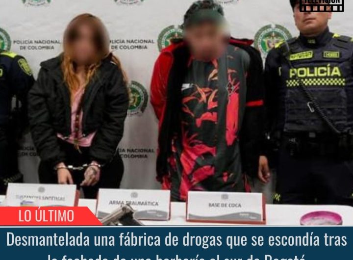 Desmantelada una fábrica de drogas.