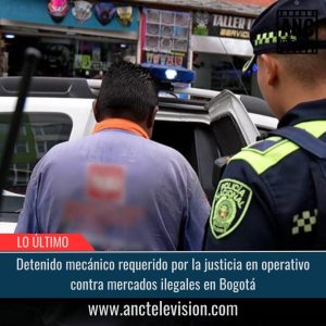 Mecánico requerido por la justicia.