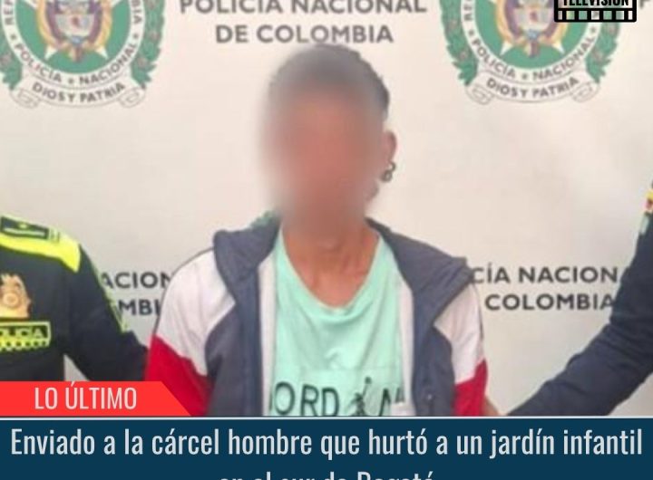 Hurtó a un jardín infantil.