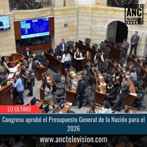 Presupuesto General de la Nación para el 2026.