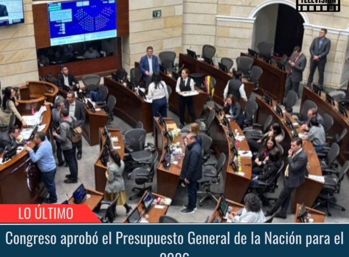 Presupuesto General de la Nación para el 2026.