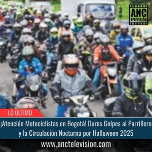 Rodada del terror Halloween restricción motos decreto.