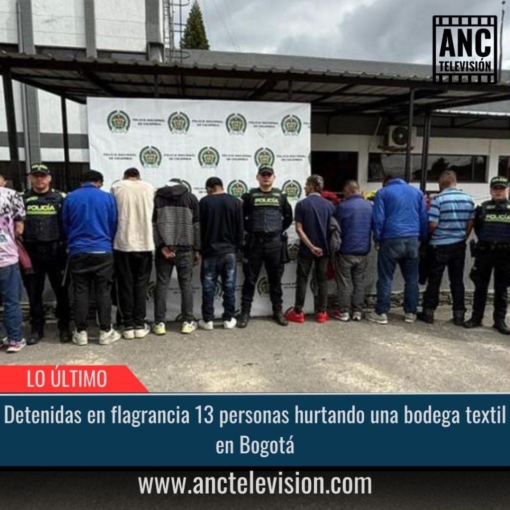 Detenidas en flagrancia 13 personas.