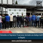 Detenidas en flagrancia 13 personas.