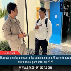 Los colombianos en Alicante tendrán punto oficial para votar.