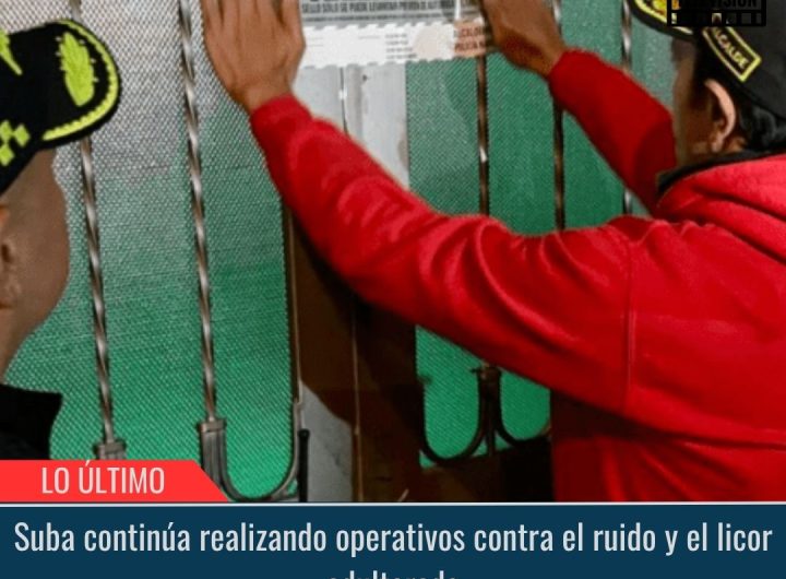 Operativos contra el ruido y el licor adulterado.