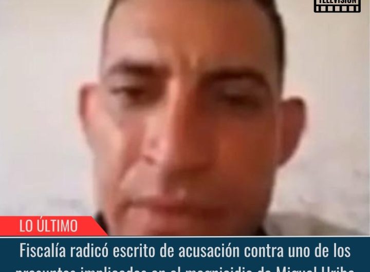 Escrito de acusación contra uno de los presuntos implicados.