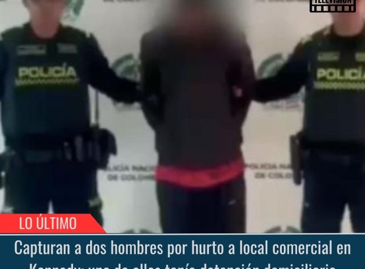 Capturan a dos hombres por hurto.