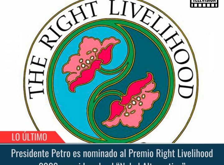 Petro es nominado al Premio Right Livelihood 2026.