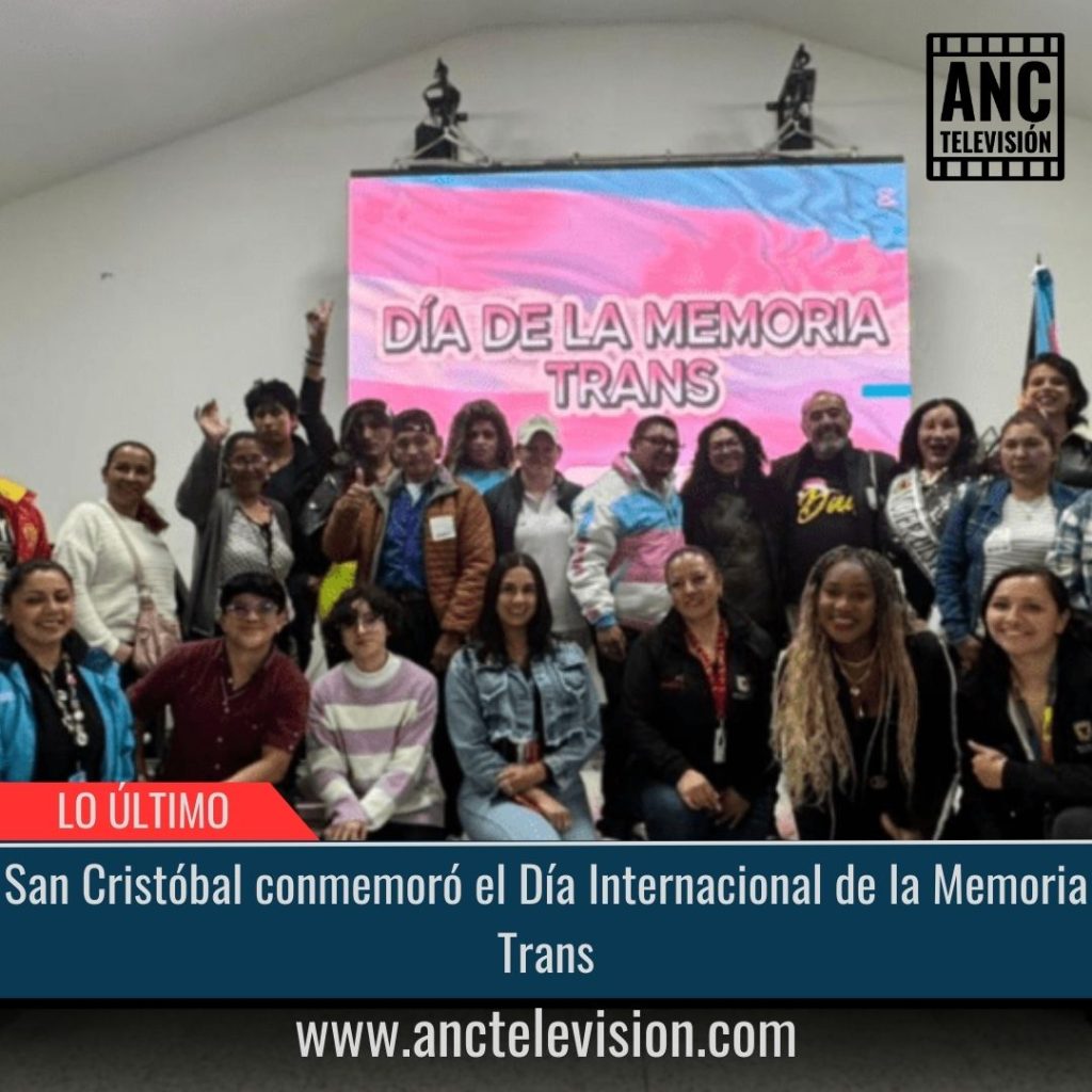 San Cristóbal conmemoró el Día Internacional de la Memoria Trans.