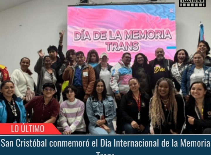 San Cristóbal conmemoró el Día Internacional de la Memoria Trans.