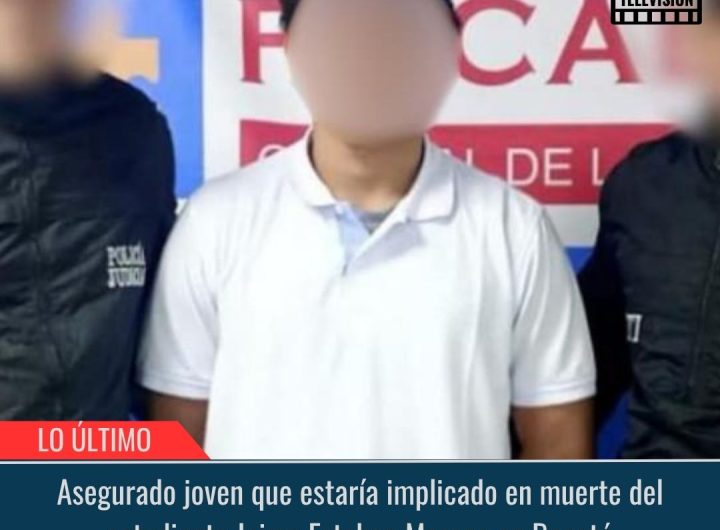 Implicado en muerte del estudiante Jaime Esteban Moreno.